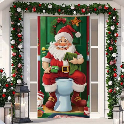 🌟 Christmas And Halloween Front Door Decoration 🌟